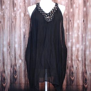 FP One, Free People black tunic dress, small